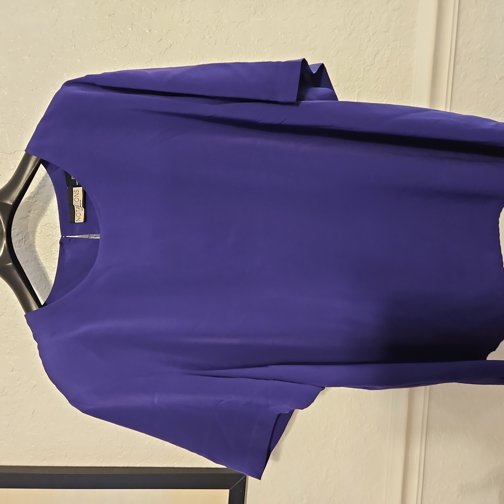 Purple blouse 2X
